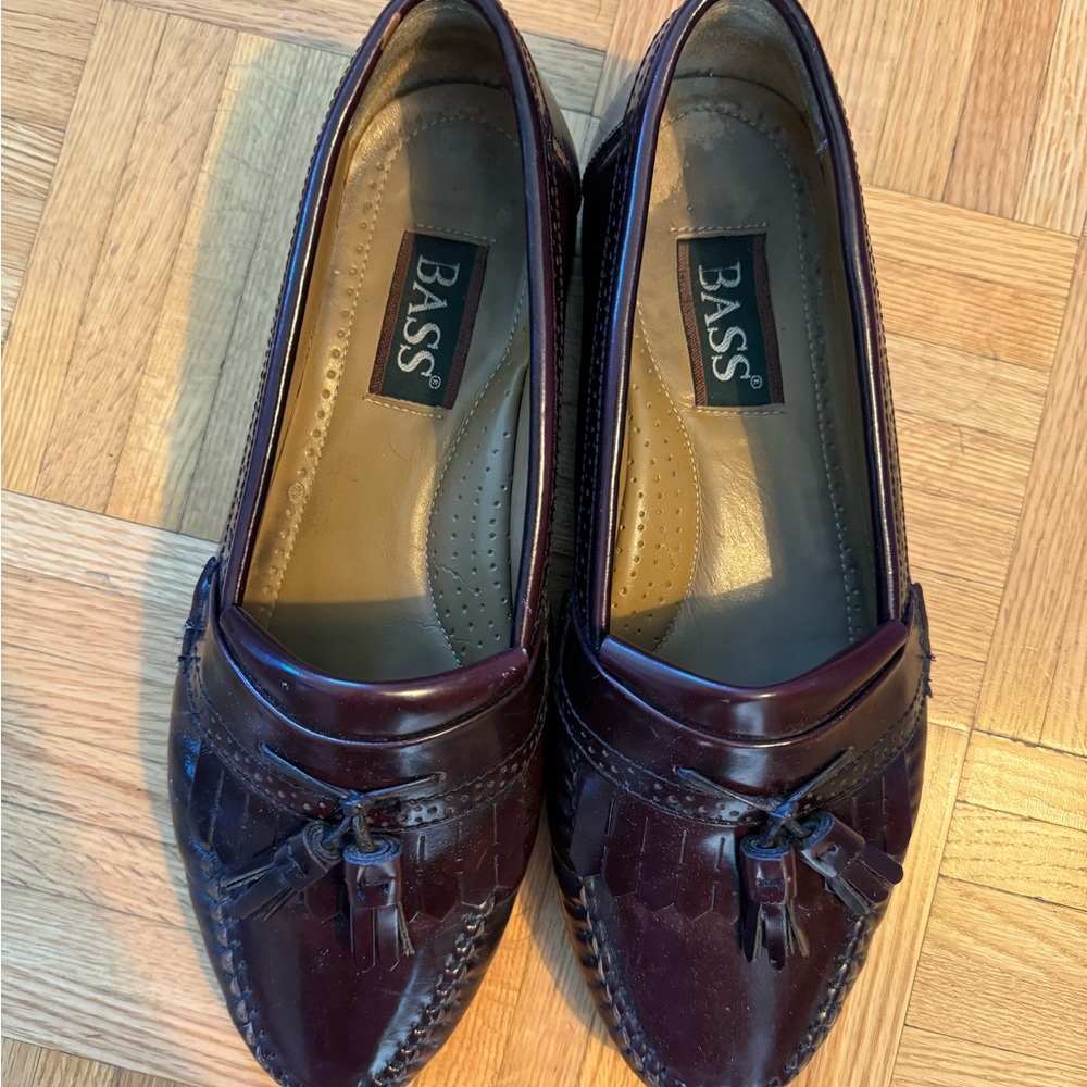 Men’s Bass Oxblood Loafers